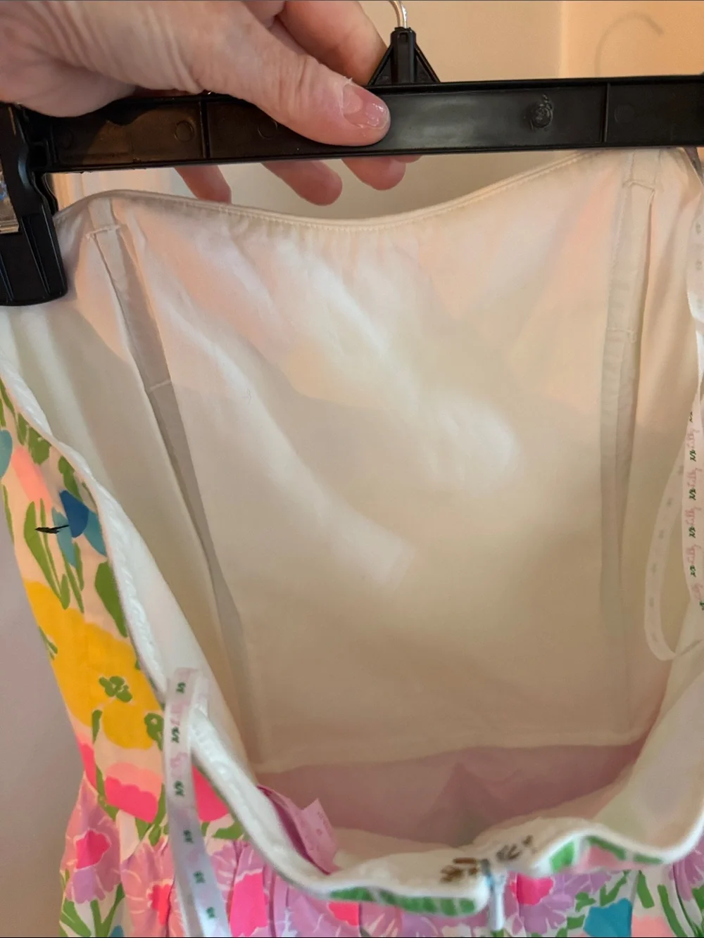 Lilly Pulitzer Floral Tiered Sundress in Pink, Yellow, Blue & Green - Picture 4 of 10
